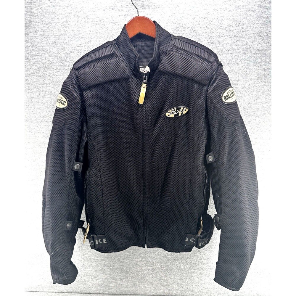 JOE ROCKET -  Ballistic Series Men's Black Padded Motorcycle Jacket Size Small